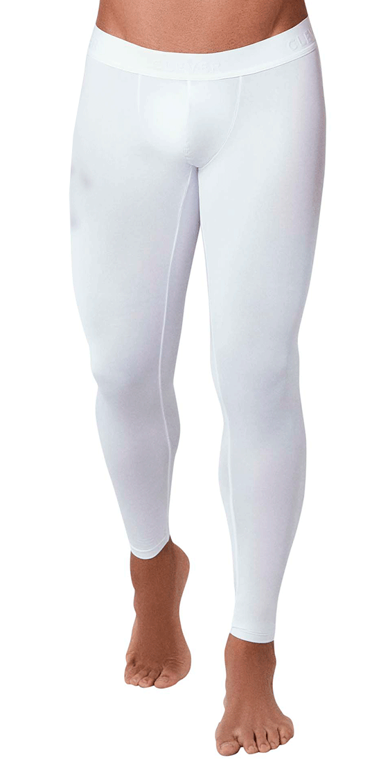 Clever 1326 Energy Athletic Pants White –