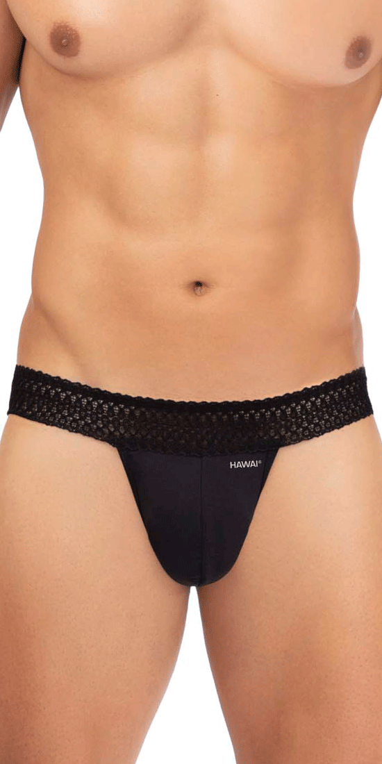Hawai 42347 Microfiber Thongs Black –  - Men's  Underwear and Swimwear