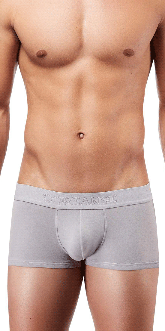 Panteasy Men's Solid Low Rise Comfortable Polyester Trunk Frenchie  Underwear/Underpants