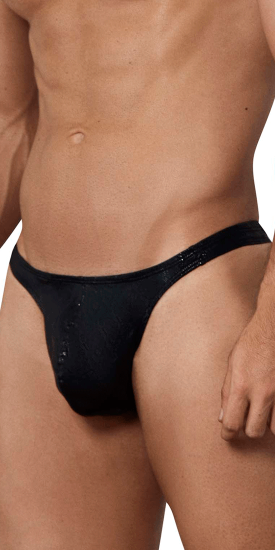 Clever 1574 Brilliant Thongs Black