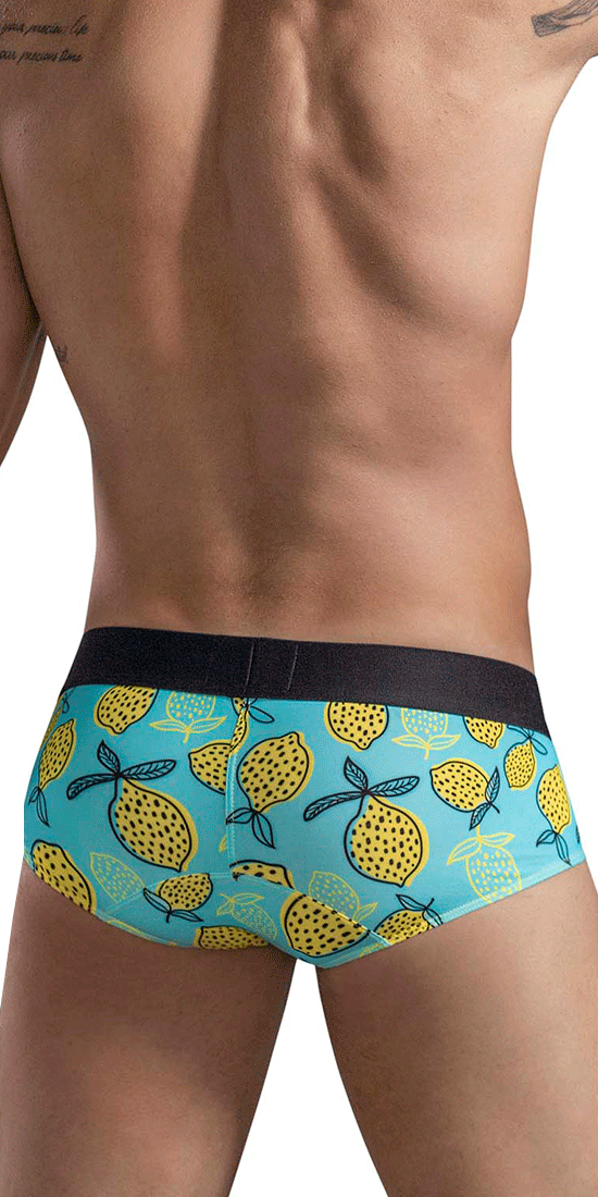 Clever 1687 Lemons Briefs Blue