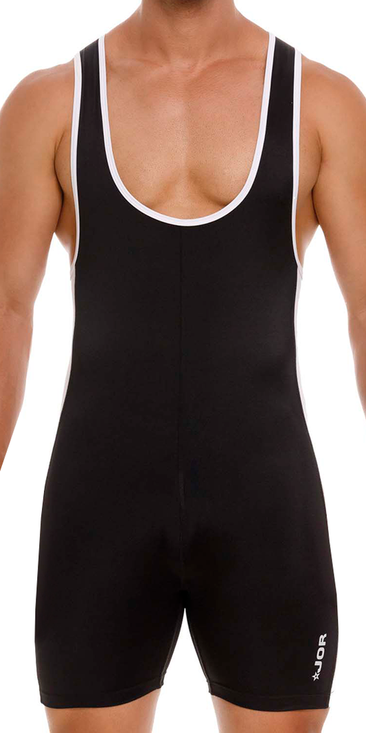 Jor 2133 Fighter Bodysuit Black