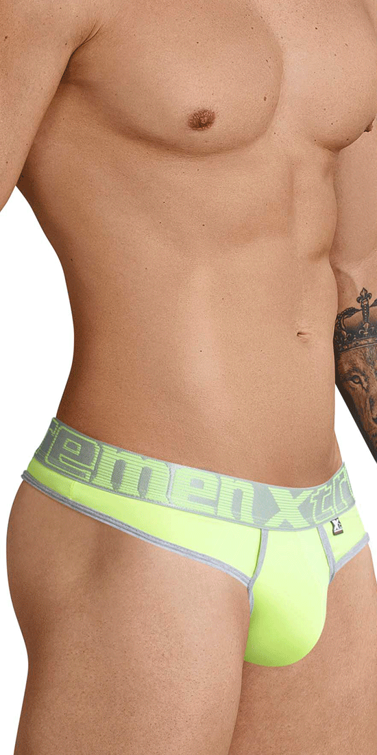 Xtremen 91031-3 3pk Piping Thongs Green-white-blue