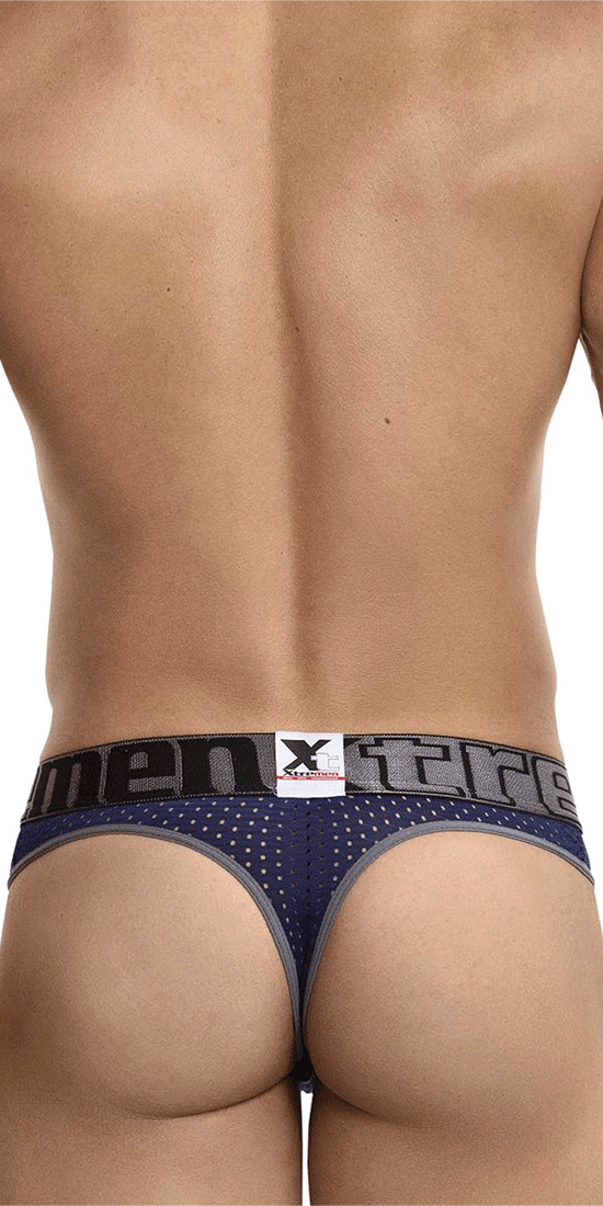 Xtremen 91036-3 3pk Thongs White-gray-blue