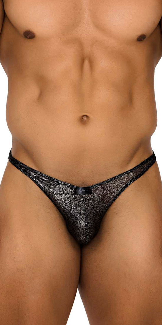 Xtremen 91174 Tulle Mesh Bikini Black