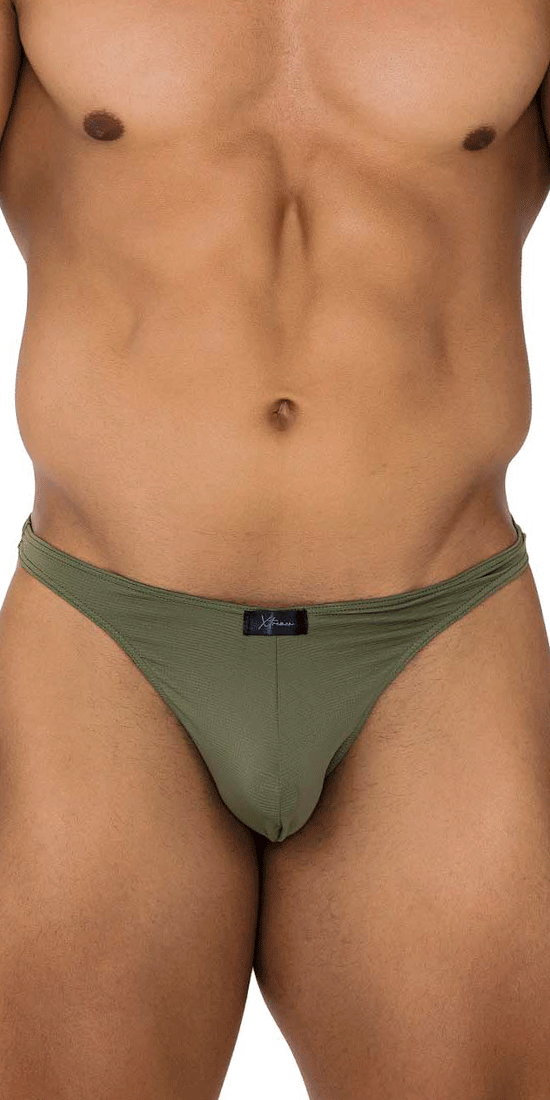 Xtremen 91176 Microfiber Thongs Green