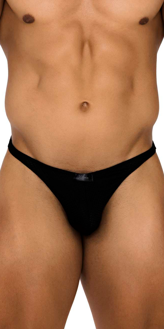 Xtremen 91185 Mesh Thongs Black