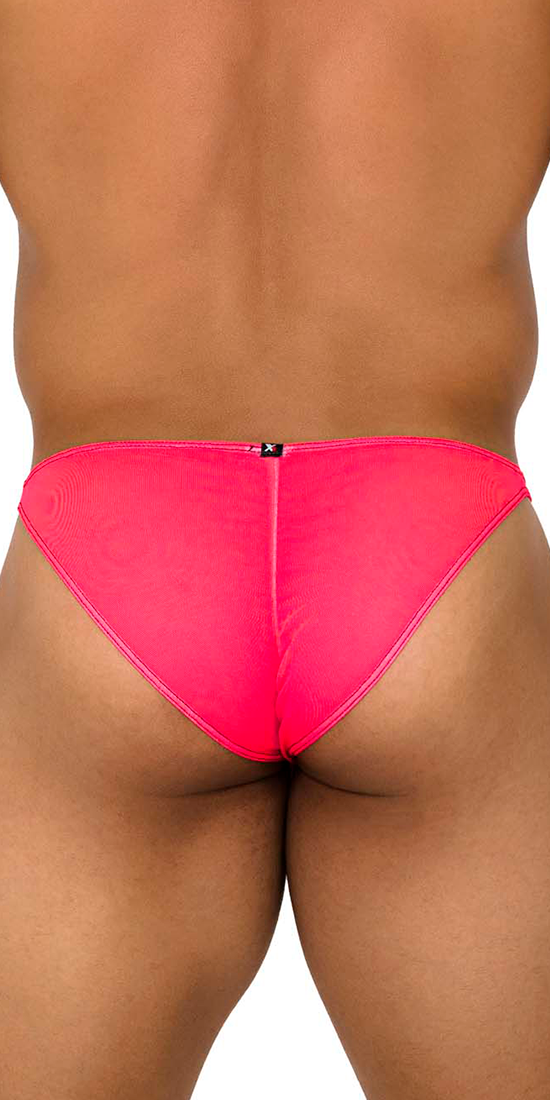 Xtremen 91187 Tulle Mesh Bikini Pink