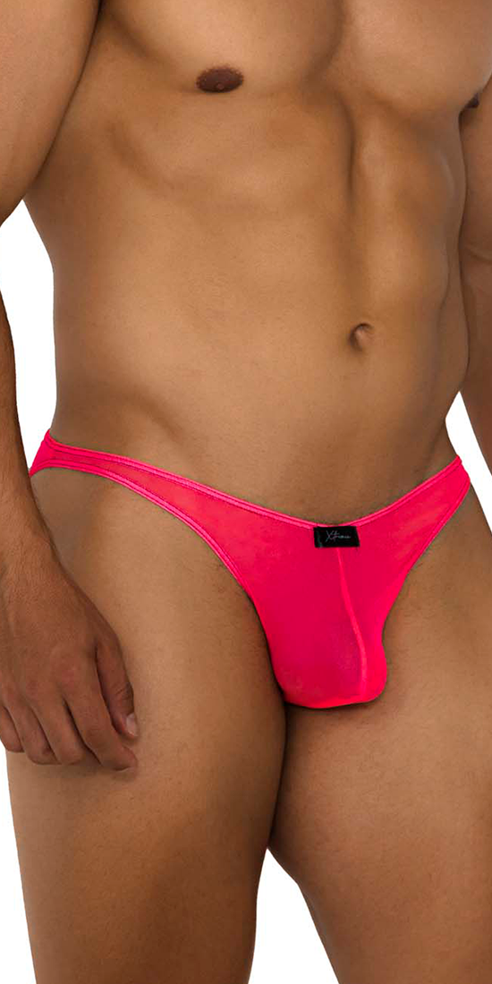 Xtremen 91187 Tulle Mesh Bikini Pink