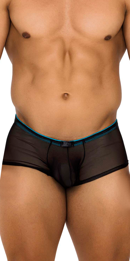 Xtremen 91188 Tulle Mesh Trunks Black