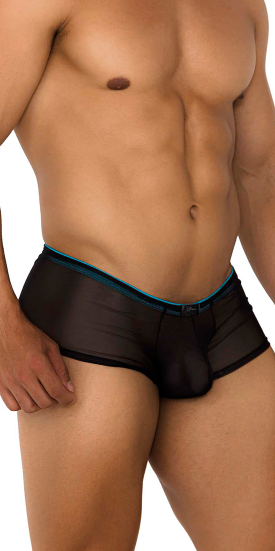 Xtremen 91188 Tulle Mesh Trunks Black