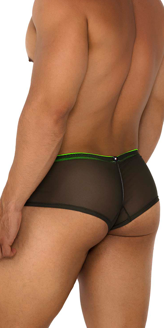 Xtremen 91188 Tulle Mesh Trunks Green