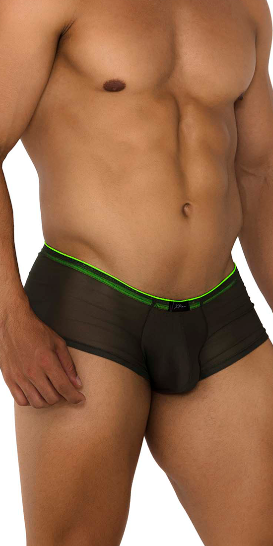 Xtremen 91188 Tulle Mesh Trunks Green