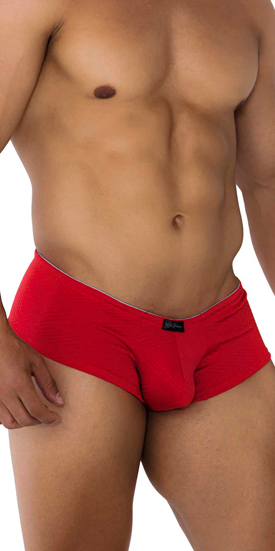 Xtremen 91190 Jacquard Trunks Red