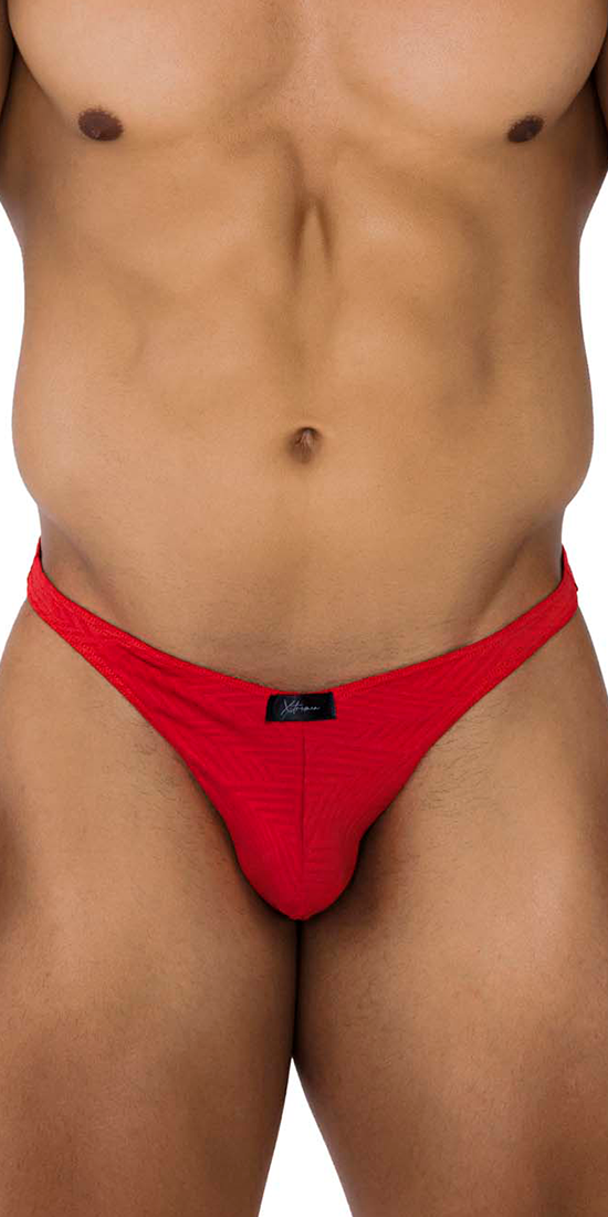 Xtremen 91191 Jacquard Thongs Red