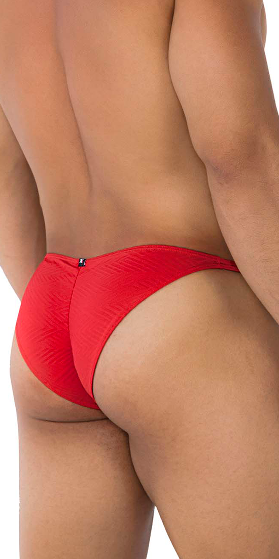 Xtremen 91192 Jacquard Bikini Red