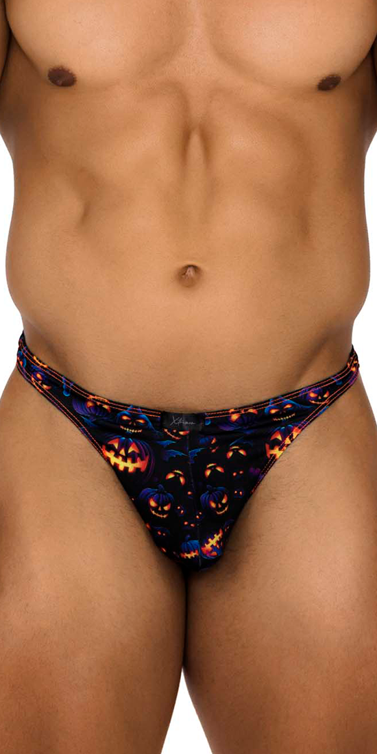 Xtremen 91194 Printed Thongs Pumpkins