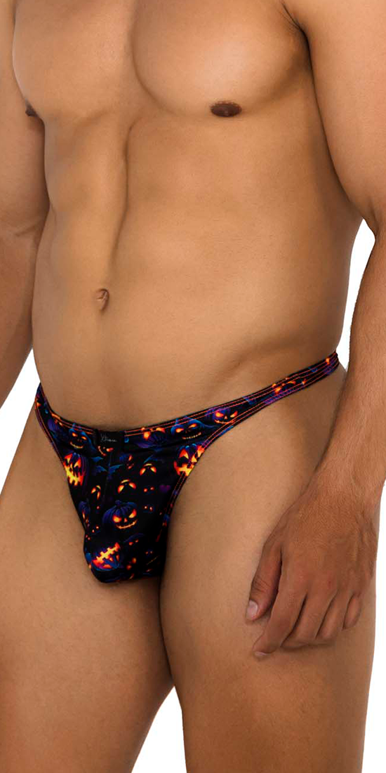 Xtremen 91194 Printed Thongs Pumpkins