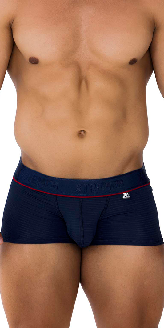 Xtremen 91196 Jacquard Trunks Dark Blue