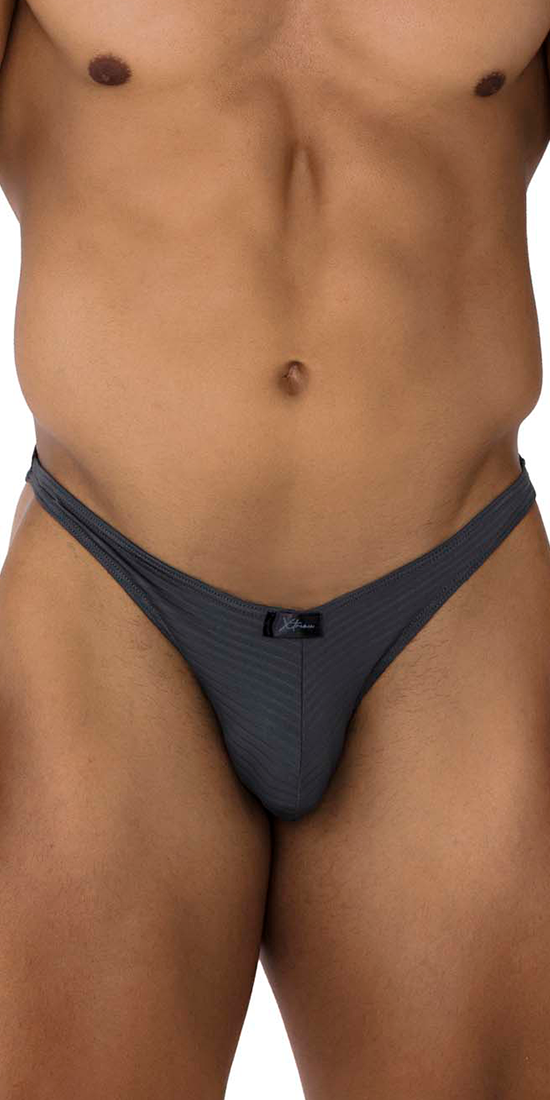 Xtremen 91198 Jacquard Thongs Gray