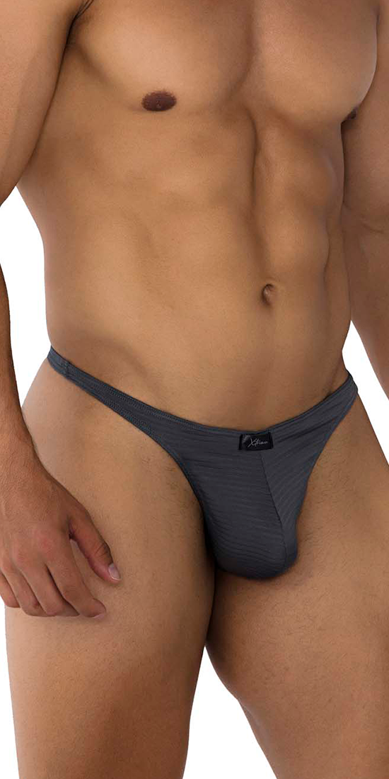 Xtremen 91198 Jacquard Thongs Gray