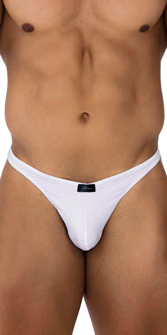 Xtremen 91198 Jacquard Thongs White