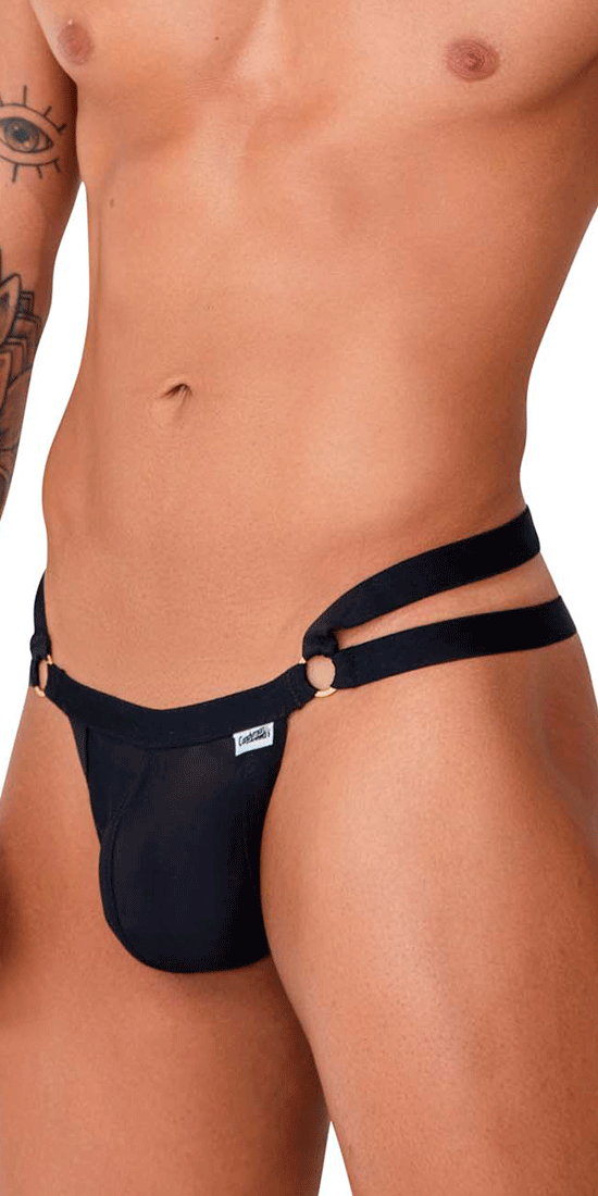 Candyman 99751 Microfiber G-string Black