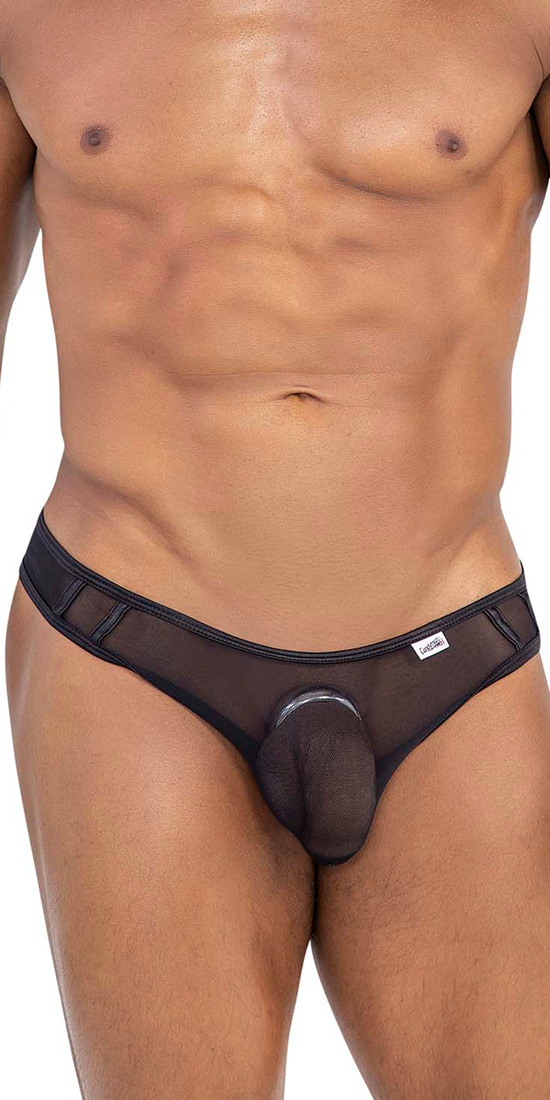 Candyman 99767 Sports Mesh Thongs Black