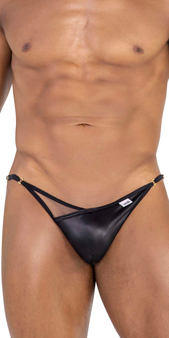 Candyman 99768 Peekaboo Bikini Black