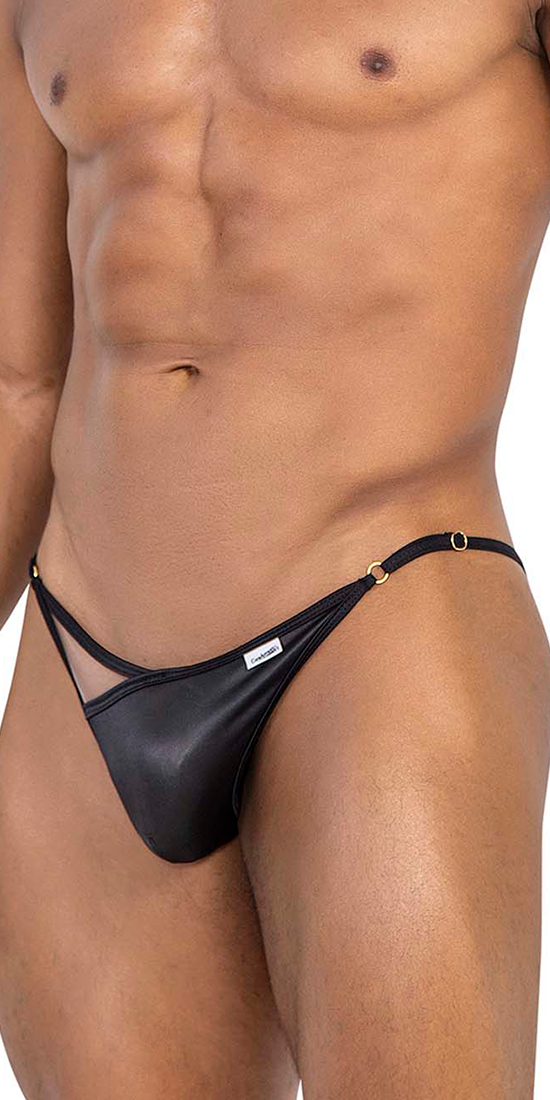 Candyman 99768 Peekaboo Bikini Black