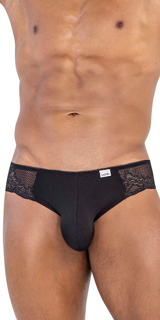 Candyman 99769 Lace Briefs Black