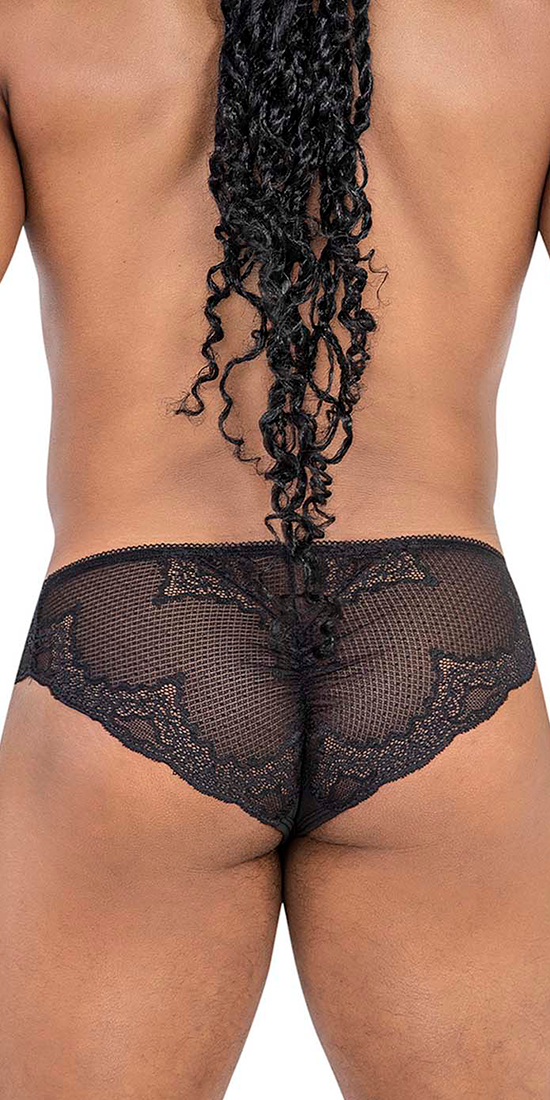 Candyman 99769 Lace Briefs Black