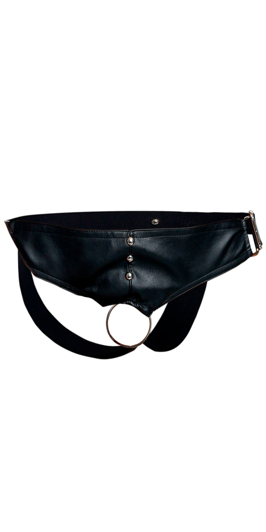 Malebasics Dmbl01 Dngeon Cockring Jockstrap Noir