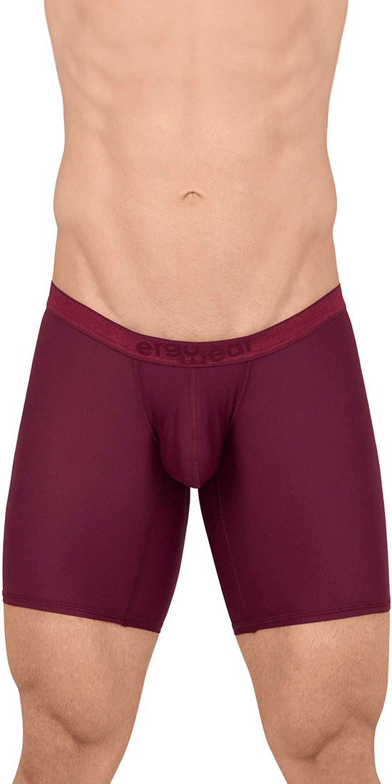 Ergowear Ew1659 Slk Boxer Briefs Burgundy