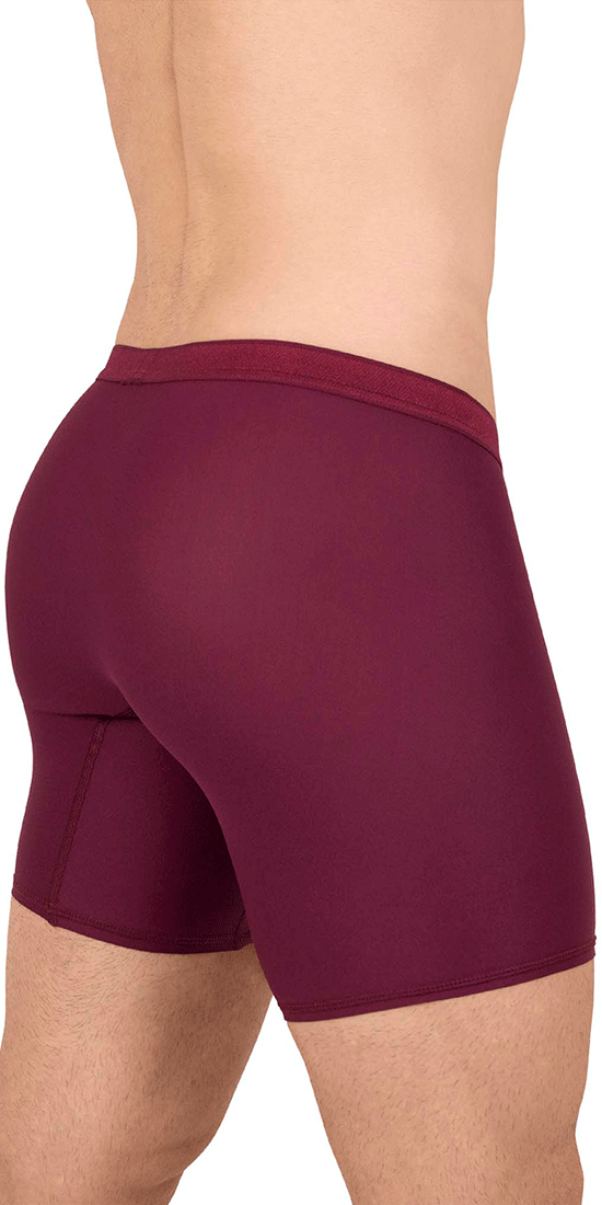 Ergowear Ew1659 Slk Boxer Briefs Burgundy