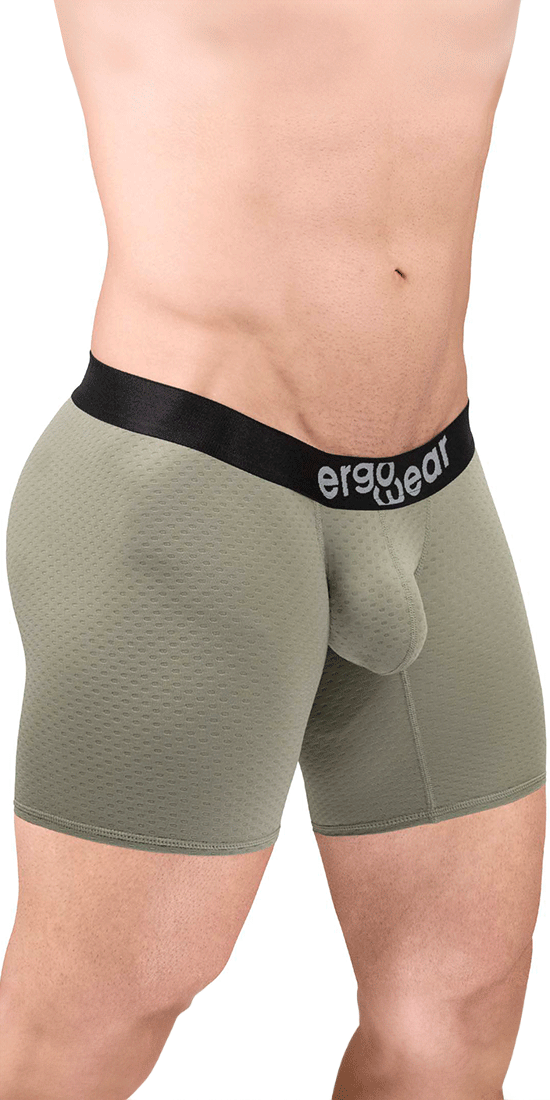 Ergowear Ew1680 Max Flow Boxer Briefs Smoke Green