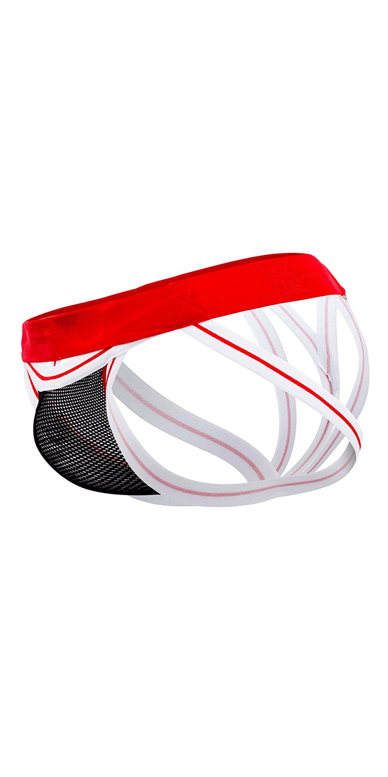 Ppu 2305 Mesh Jockstrap Red