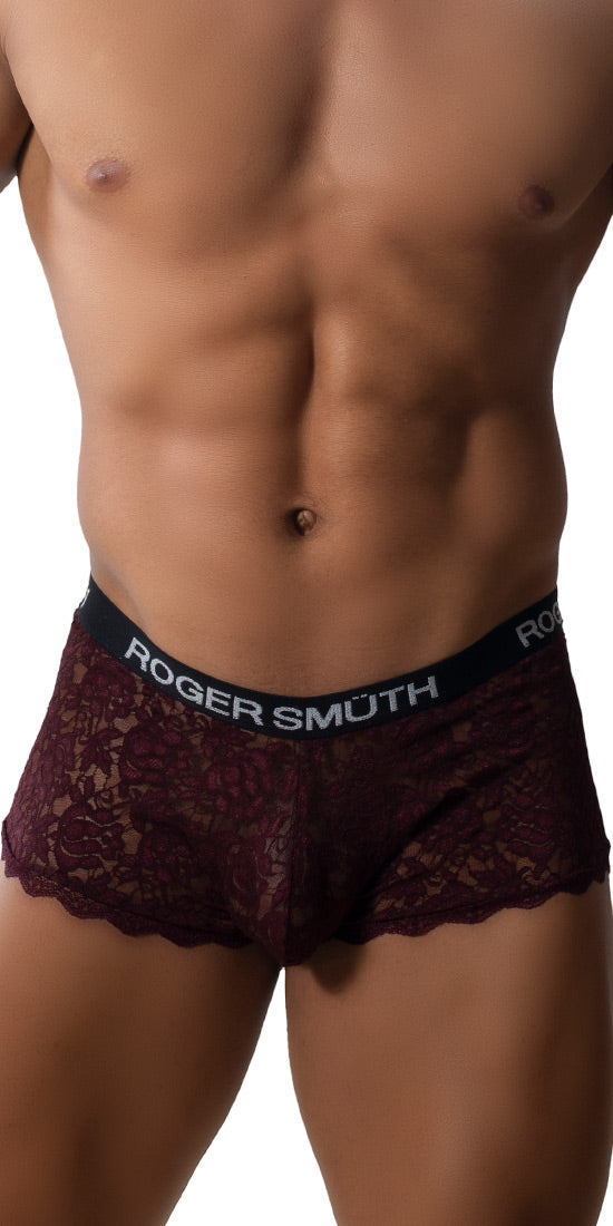 Roger Smuth Rs035 Transparent Trunks Burgundy