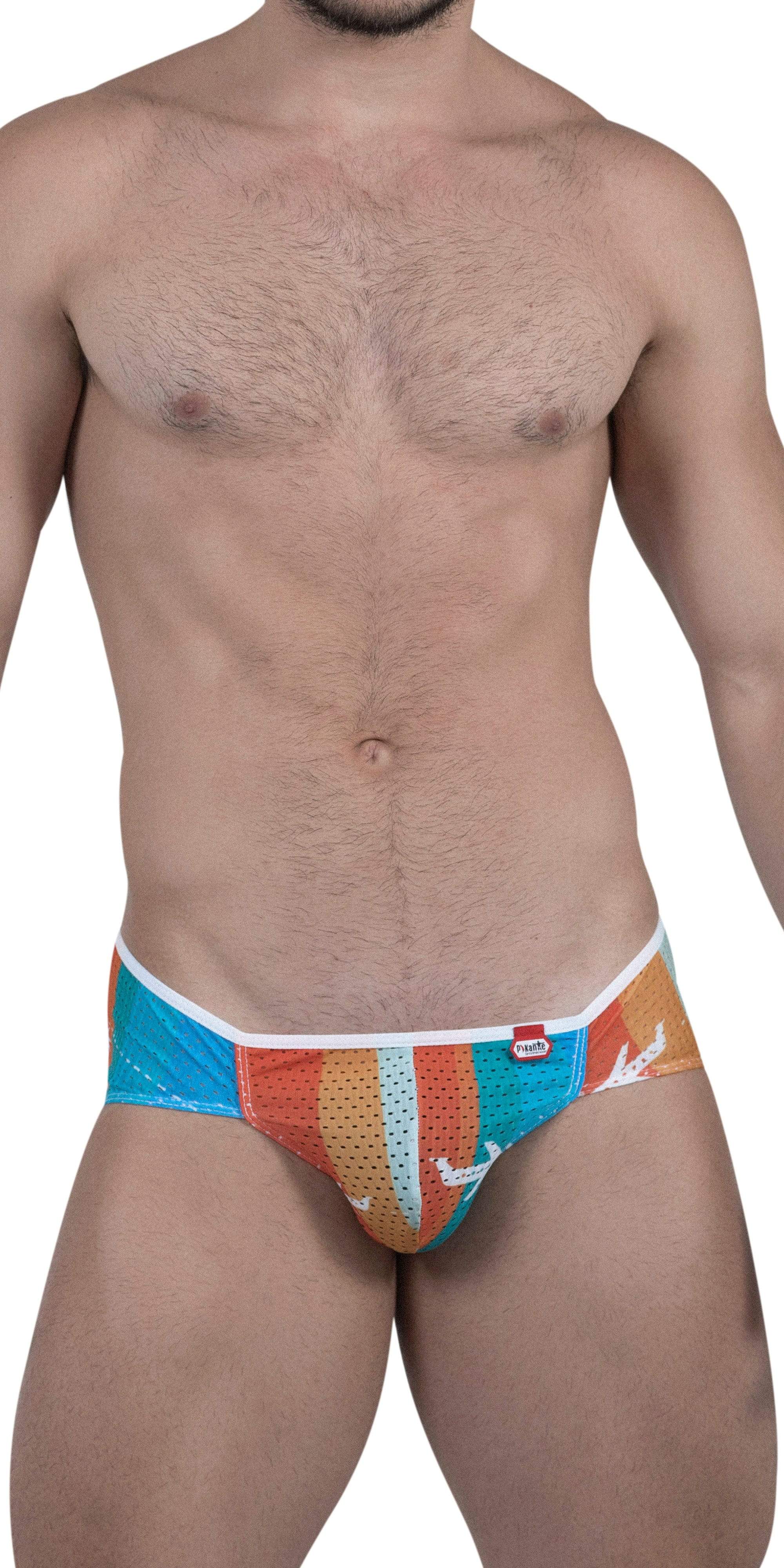 Pikante Underwear Global Brief In Orange Pikante Underwear